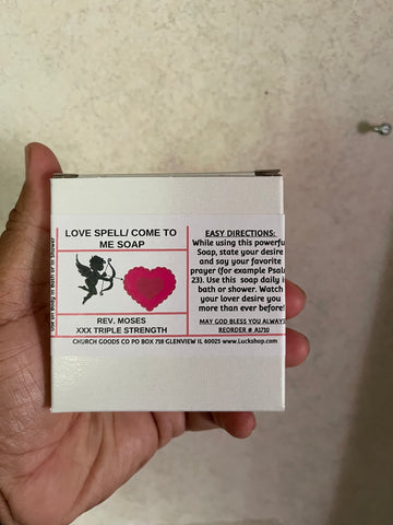 Love Spell/Come to me soap