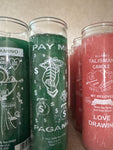 Hoodoo Condition Candles (For shipping. Not in house candle services)