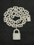 Lock and Chain set