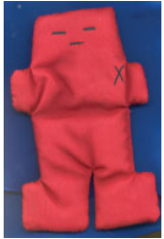 Red Blessed Voodoo Doll