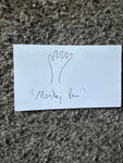 Hand drawn picture of “Monkey Paw”