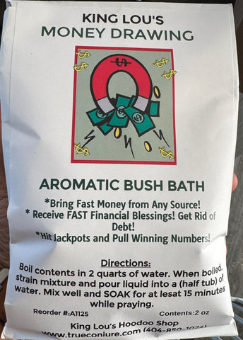 Money Drawing Spiritual Bath