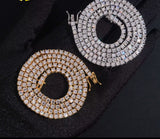 3mm Moissanite Tennis Bracelet set in 925 silver