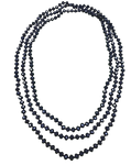 Black Crystal Energy Drawing Necklace