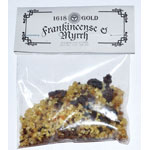 Frankincense and myrhh granular incense